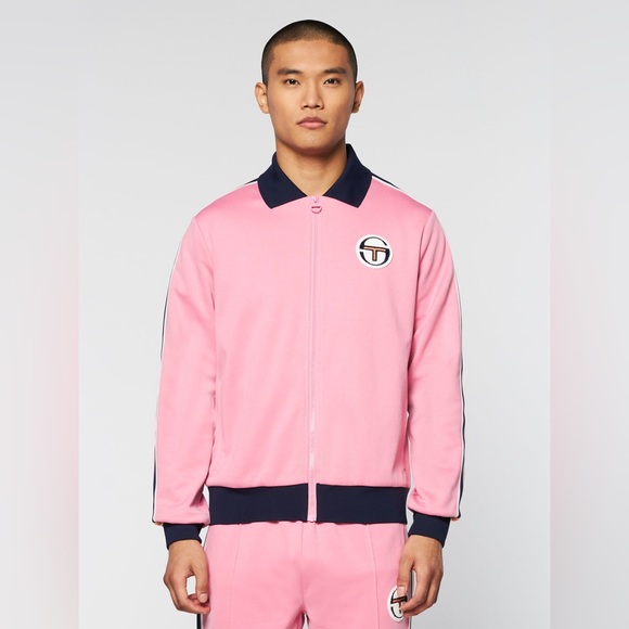 Sergio Tacchini MONTE TRACK JACKET ARCHIVIO- WILD ROSE pink Track suit set - Picture 4 of 14